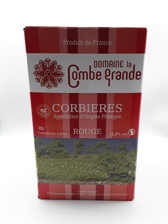 Domaine La Combe Grande Rouge AOP Corbières BIB 10L
