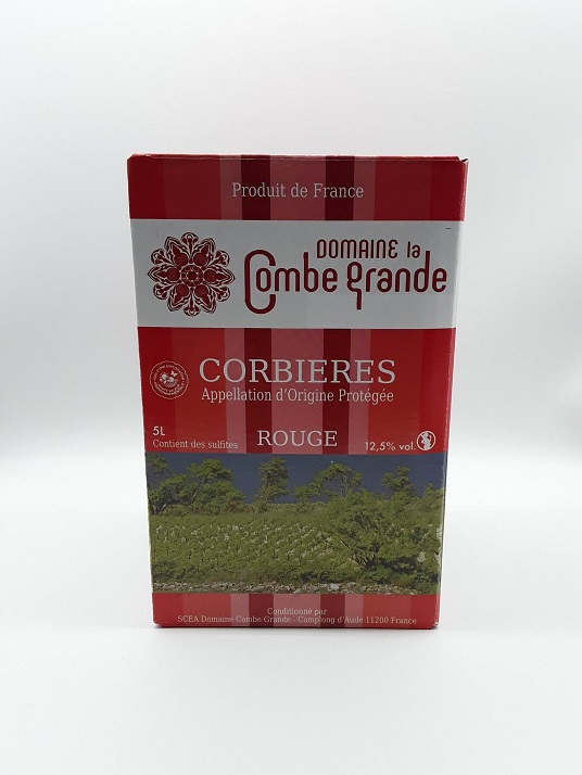 Domaine La Combe Grande Rouge AOP Corbières BIB 5L