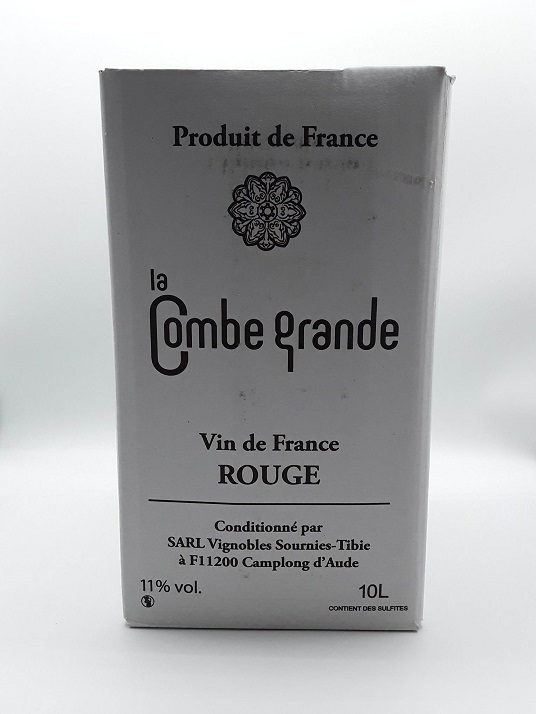 Domaine La Combe Grande Rouge Vin de France BIB 10L