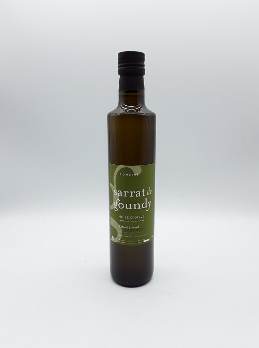 Huile d’olive Extra vierge Domaine Sarrat de Goundy 50 cl