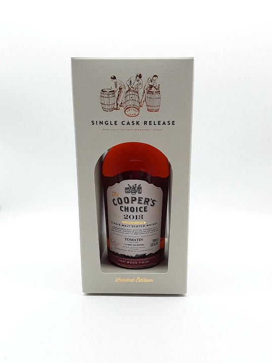 The Cooper’s Choice Tomatin 2013 Port Wood Finish 53%