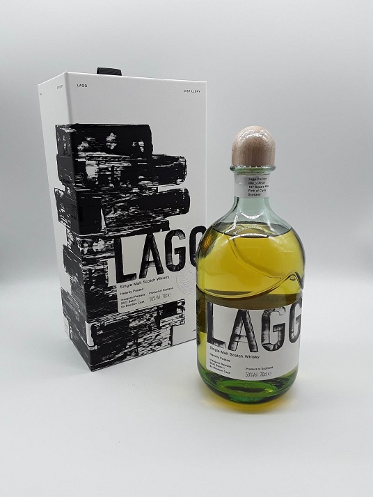 Lagg Distillery Lagg Inaugural Release 2022 Batch 1 Ex-Bourbon Cask 50%